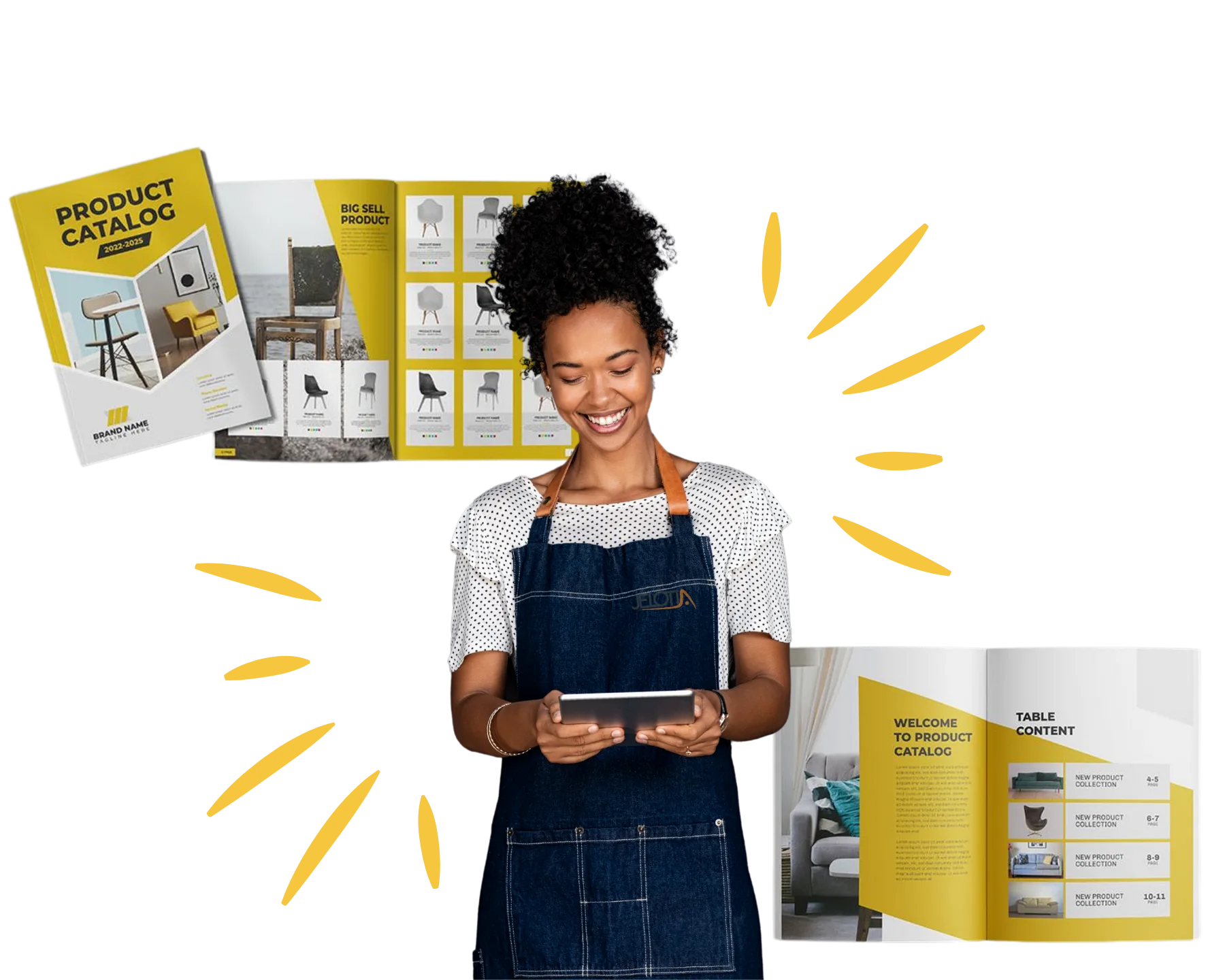 Jelotia – catalogues et magazines Mise en page & qualité Banner Jelotia - catalogues et magazines Mise en page & qualité Banner