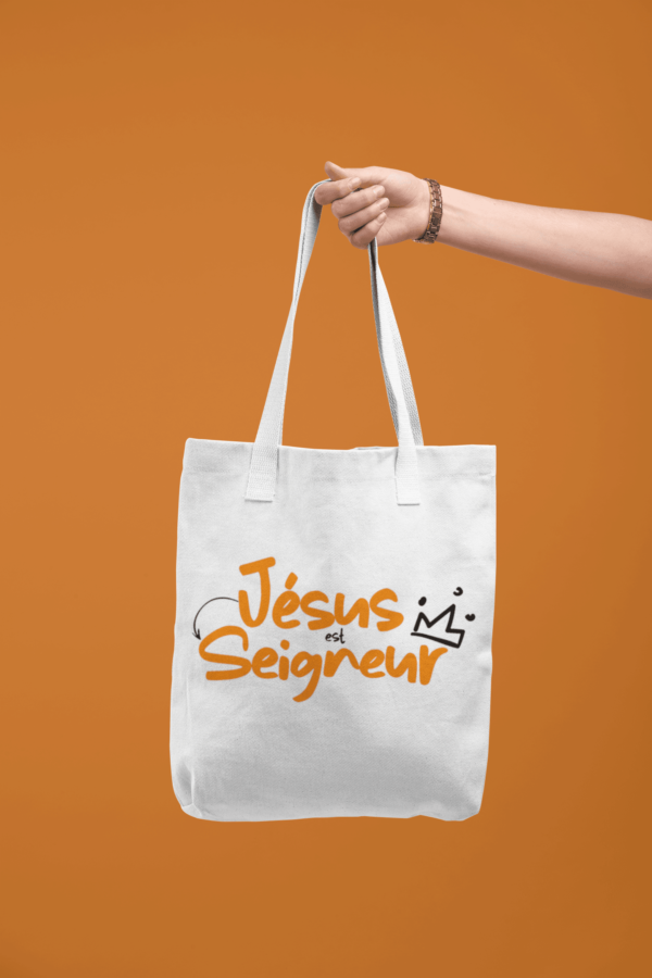 "JESUS est Seigneur" Tote Bag - Jelotia