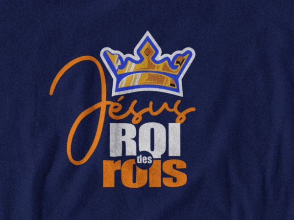 T-Shirt - "JESUS, Roi des rois" – Image 2