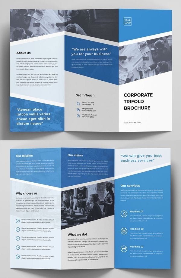 Dépliants | Création & impression professionnelle - Jelotia
